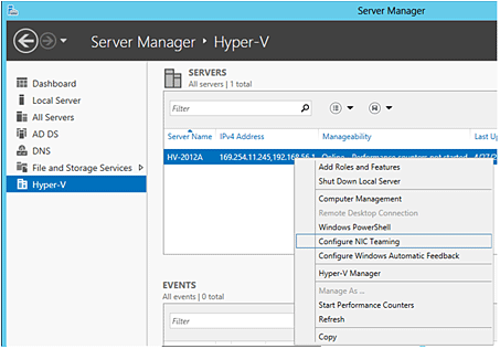 Windows Server Tutorials - NIC Teaming Figure 2